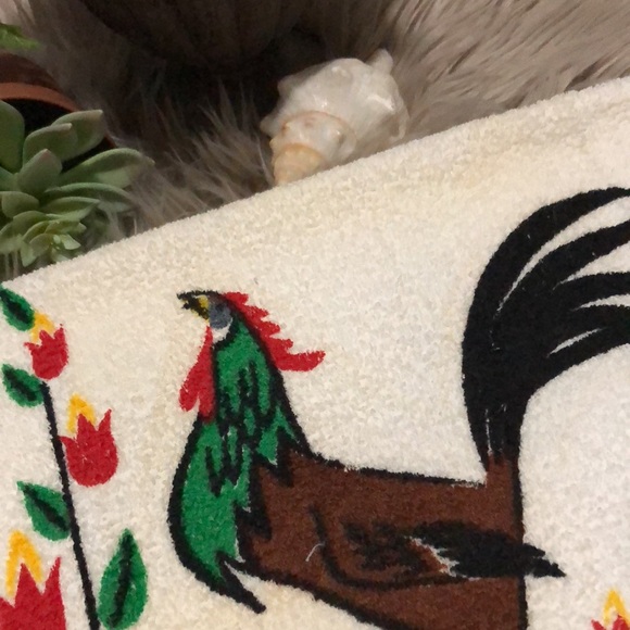 Vintage Kitchen Towel-Farm House Chic-Retro Vibes-NWT-Double Sided Image - Picture 3 of 8